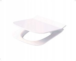Cersanit City SQUARE Toiletbril - Duroplast, Wit, Soft-Close