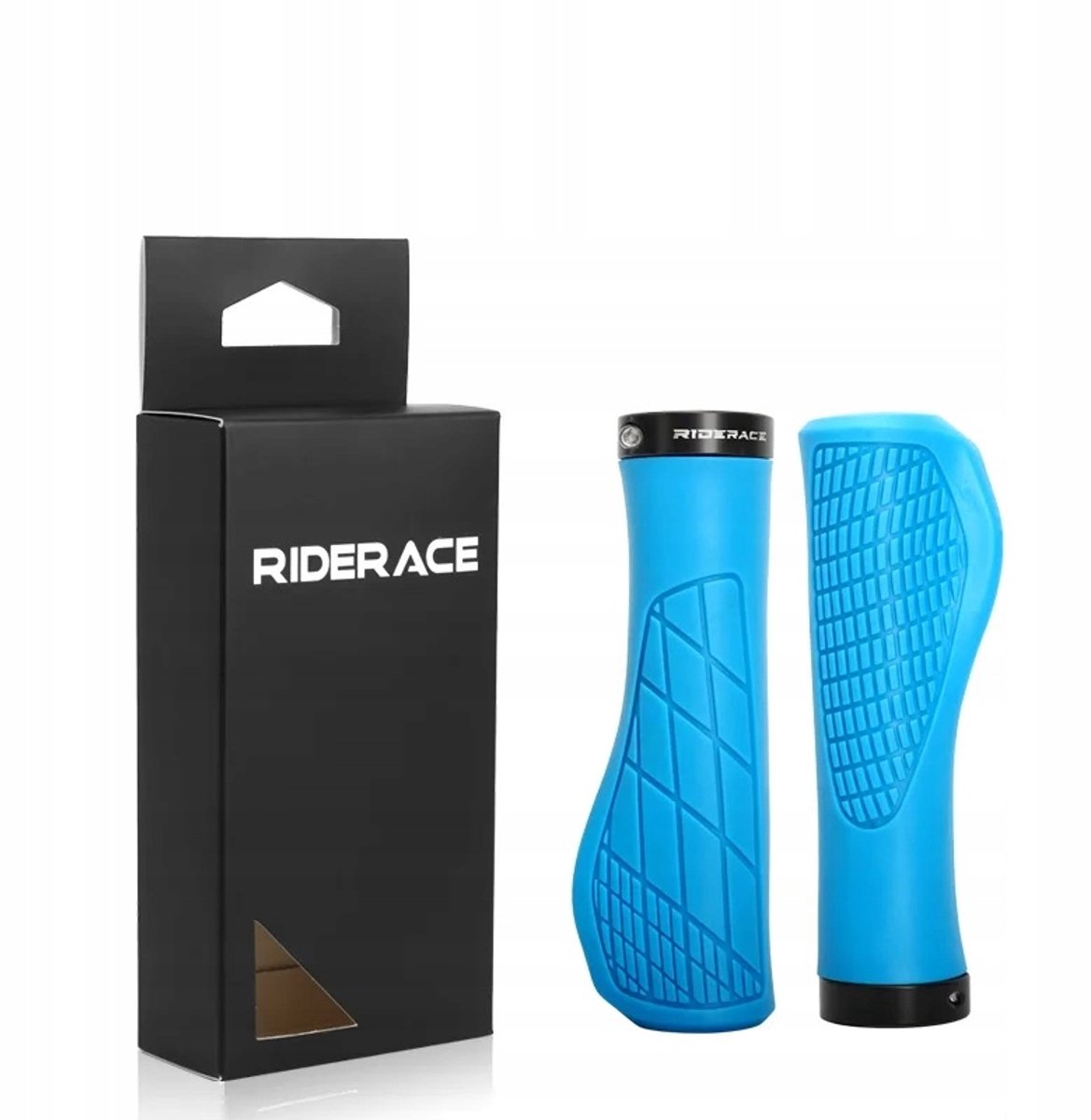 Riderace RL9328 Lock-on Ergonomische Handvatten Blauw