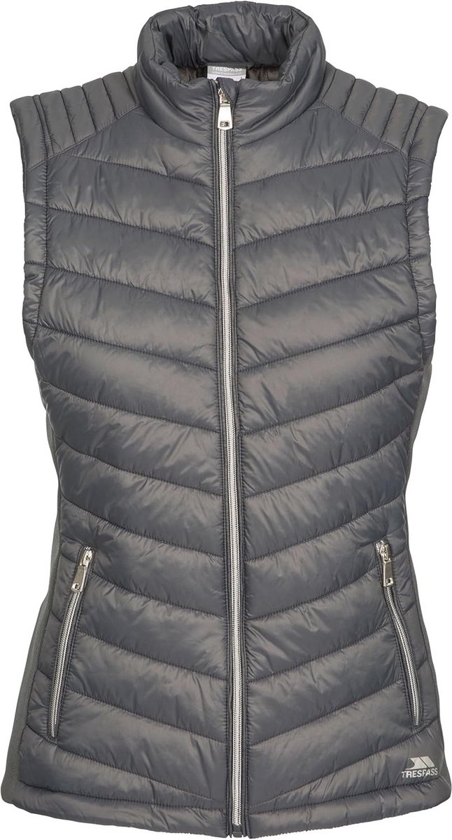 Padded Gilet voor Dames - Zwart Vest voor Kamperen en Wandelen