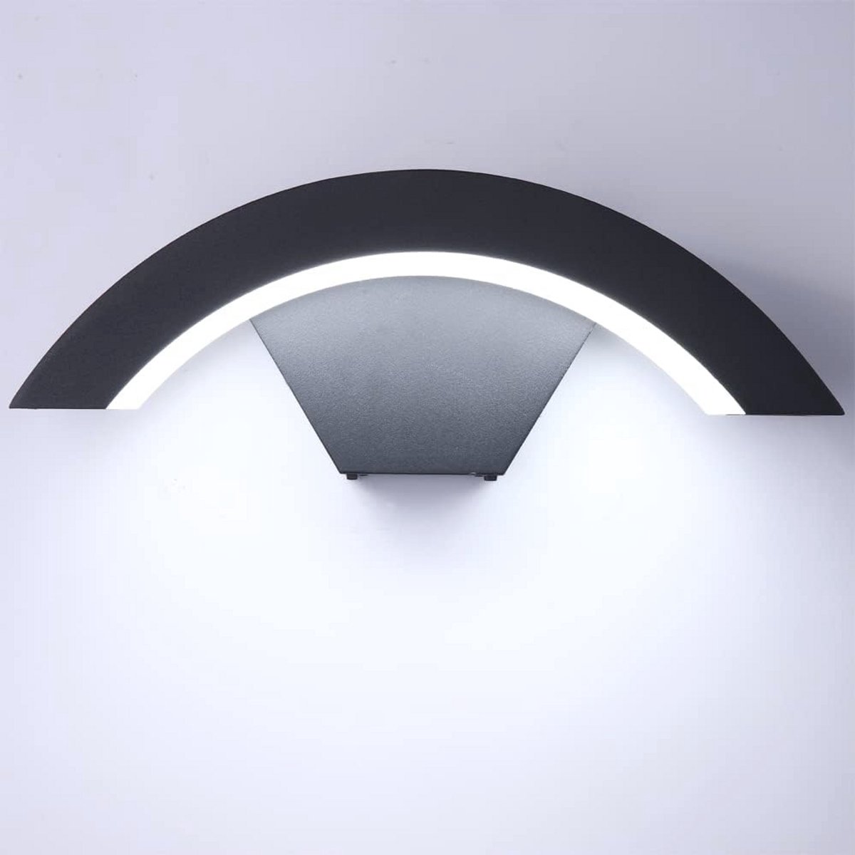 Moderne 12W LED Wandlamp - Waterdichte Wandverlichting voor Binnen en Buiten met Koel Wit Licht 6000K