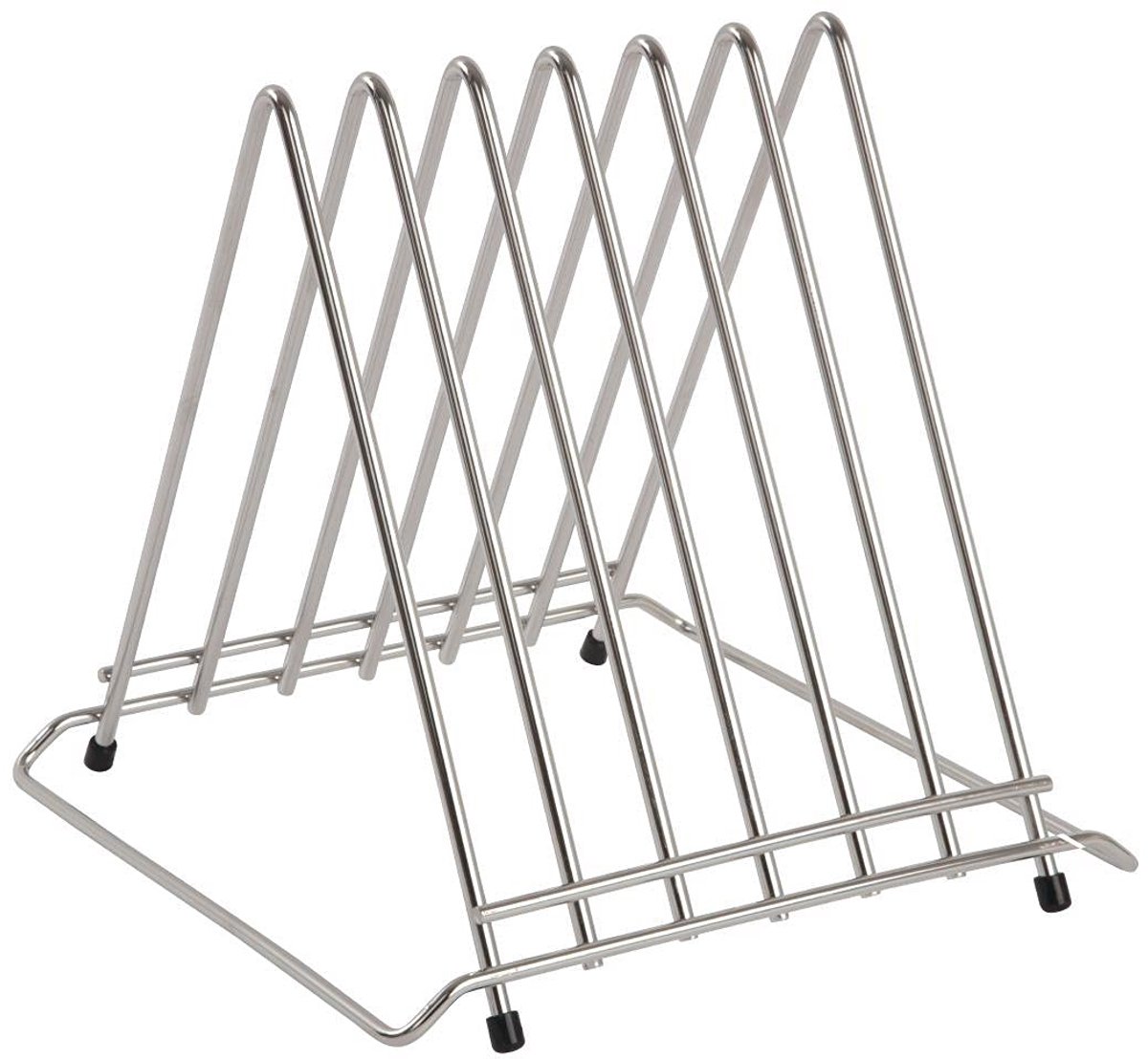 Zes Slot Snijplank Rack Rvs voor Keuken en Restaurant