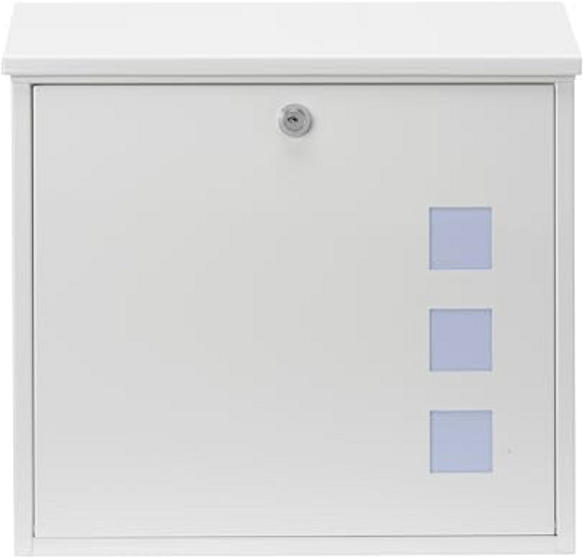 Wandmontage Weerbestendige Postbox - 37x36x11cm - Gemaakt van Gegalvaniseerd Staal