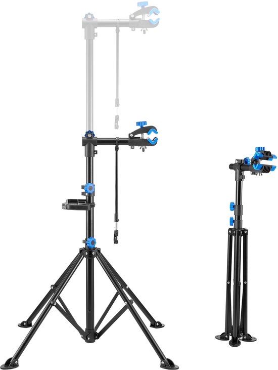 VEVOR Fietsreparatiestandaard 29,9 Kg Fietsmontagestandaard met Gereedschapsbak