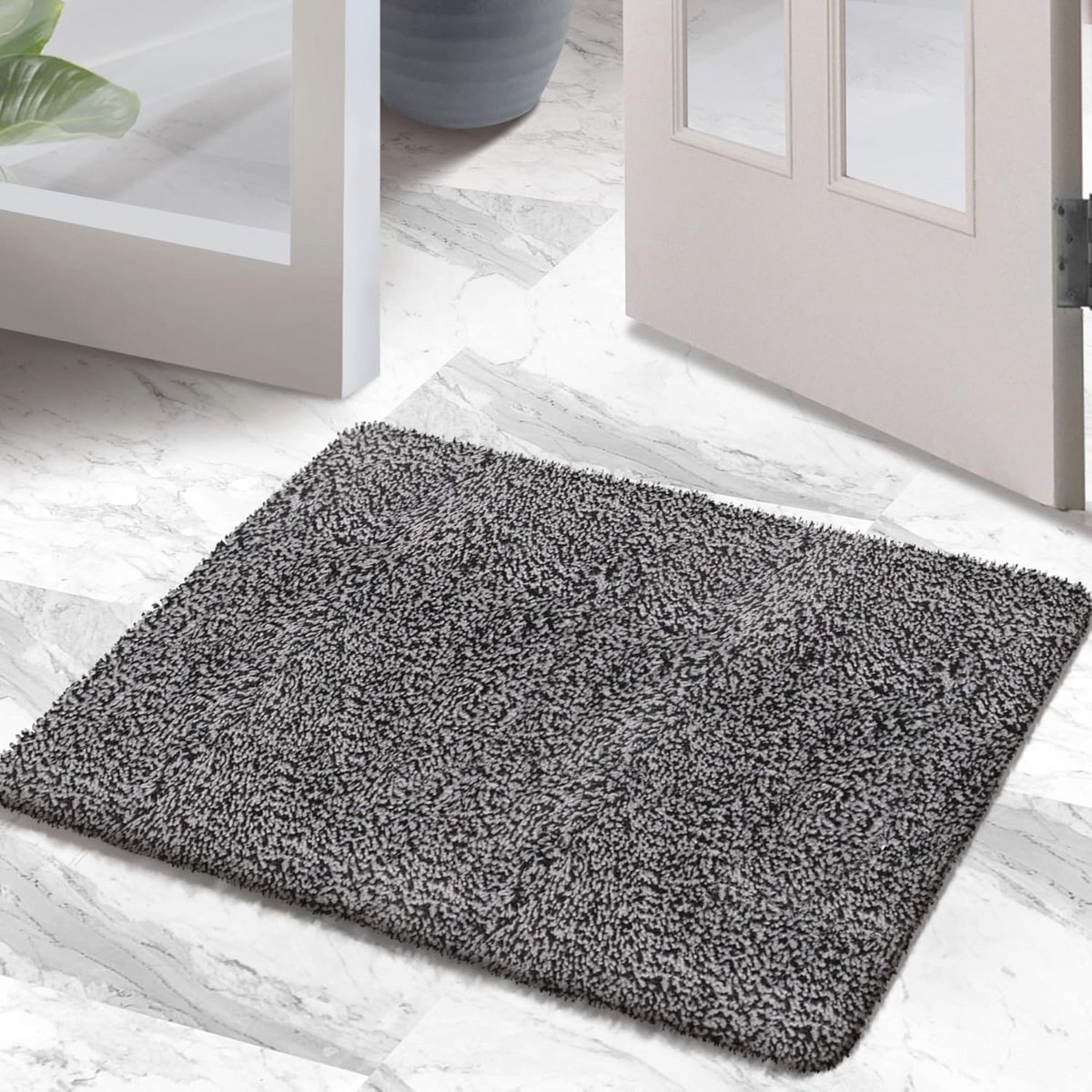 Antislip Waterabsorberende Badkamermat - Pluche Vloerkleed voor Badkamer en Toegang
