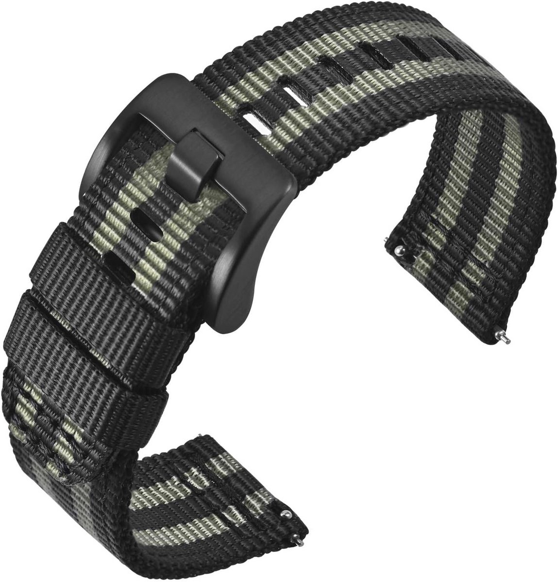 Nylon Horlogeband Met Snelle Bevestiging - Militaire Stijl 18mm 20mm 22mm