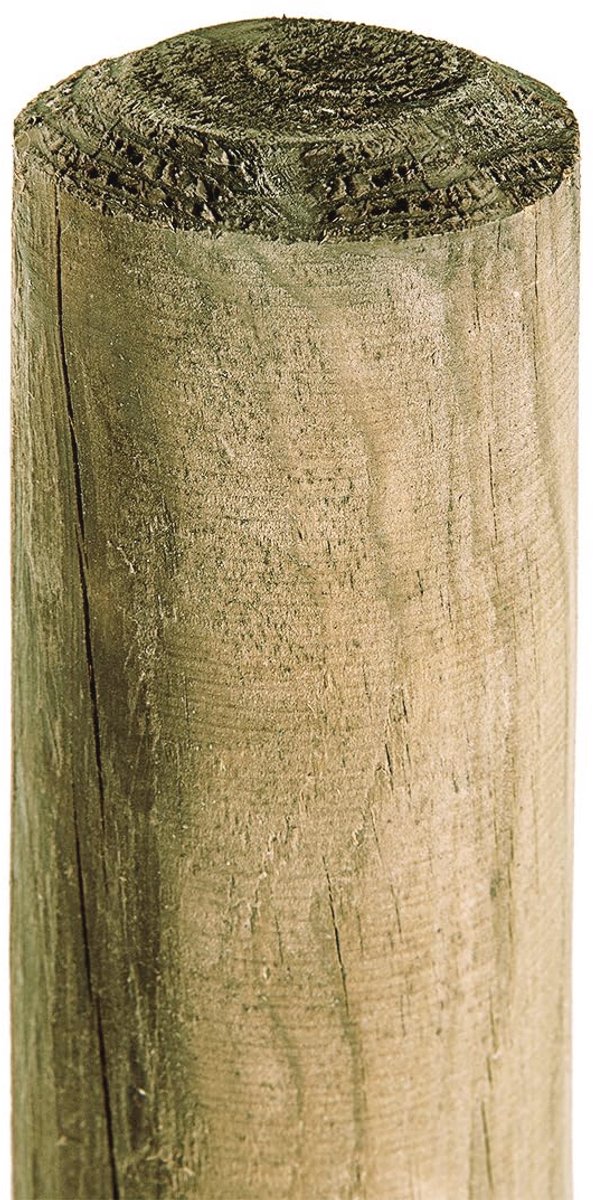 Houten paal Ø6cm x 175cm - keteldruk geïmpregneerd, weerbestendig voor tuin en buitenprojecten