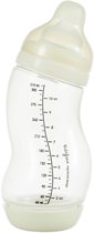 Difrax Babyfles Breed - 310 ml - Crème - 1 Stuk - S-fles - Anti Koliek