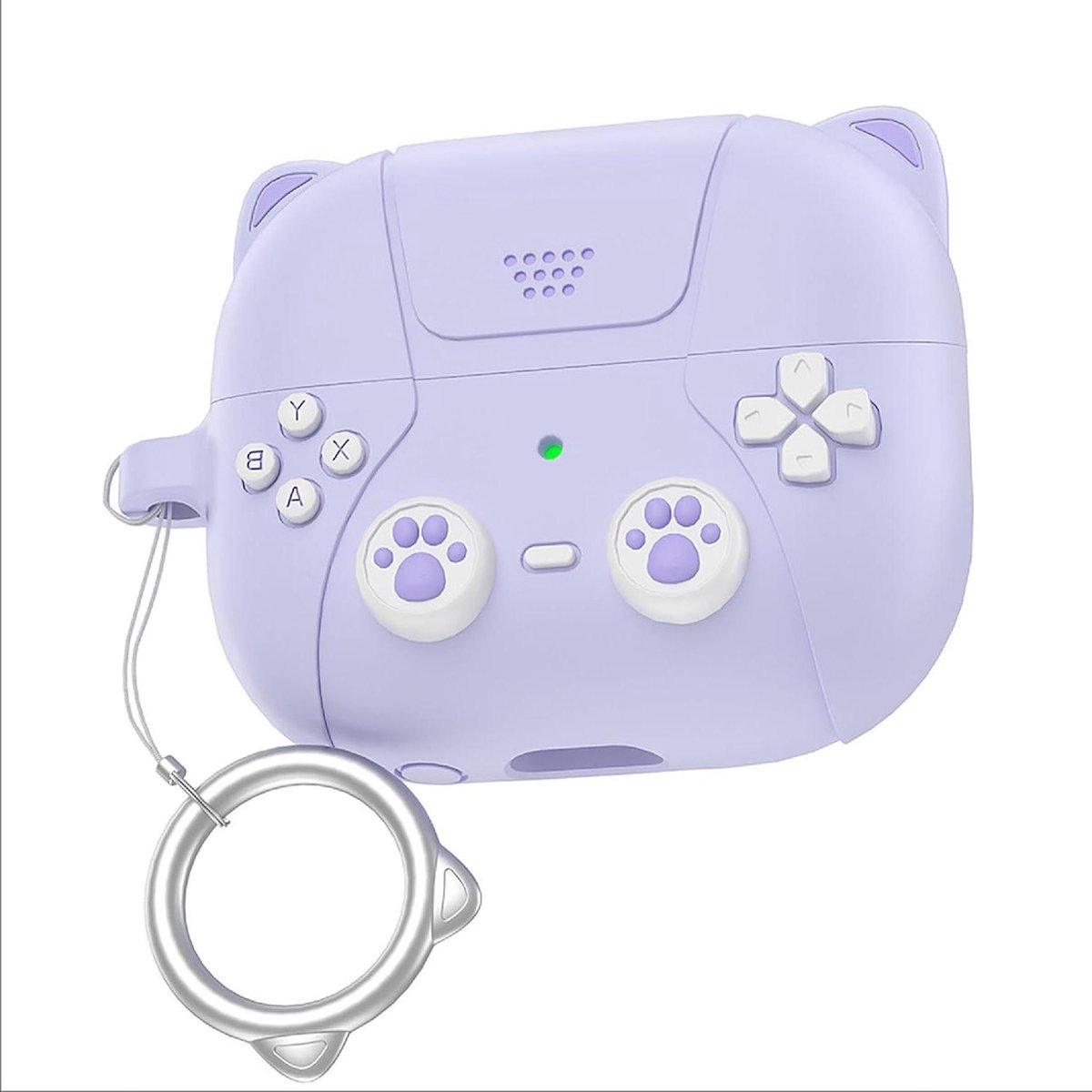 Provento - Ultradunne zachte hoes voor Samsung Galaxy Buds 3/3 Pro - Paars & Valbestendig.
