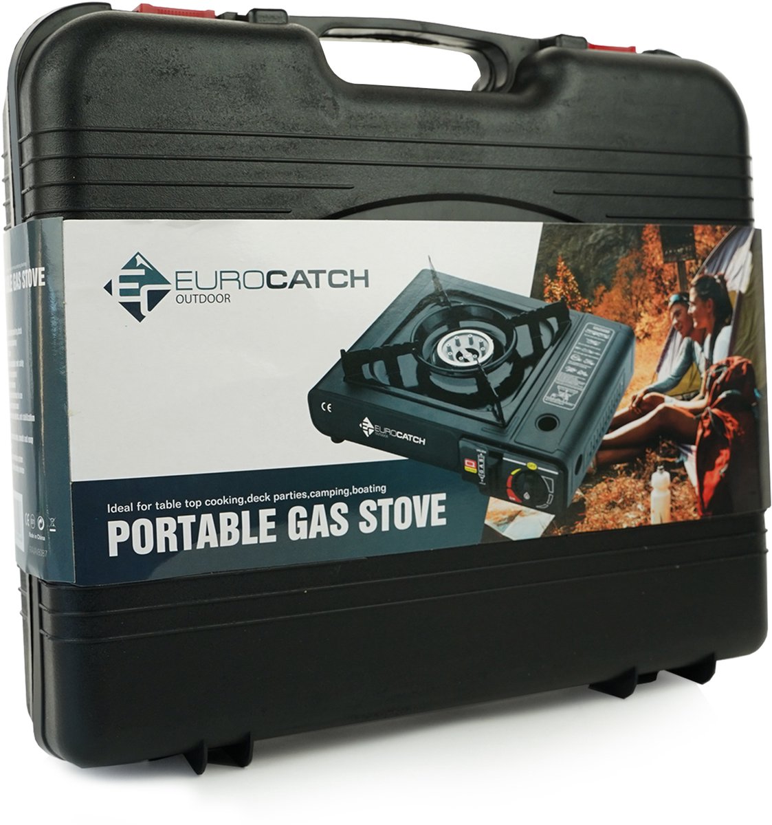 Noodpakket Gastoestel + Opbergkoffer Gasstel Gasbrander Gas Koken Camping Kooktoestel Portable Stove — cadeau in Sport & Outdoor - foto 2