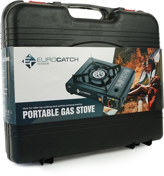 Noodpakket Gastoestel + Opbergkoffer Gasstel Gasbrander Gas Koken Camping Kooktoestel Portable Stove van Bo-Camp — afbeelding 2