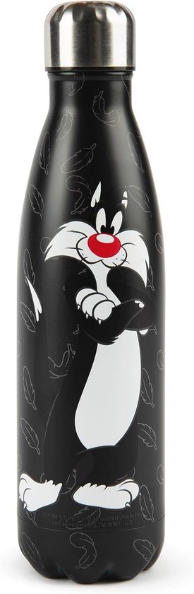 Excelsa Sylvester Thermos Flask, 50 cl, black, stainless steel