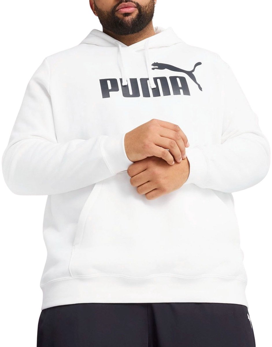Puma Essentials No. 1 Logo Fleece Hoodie Heren Zwart