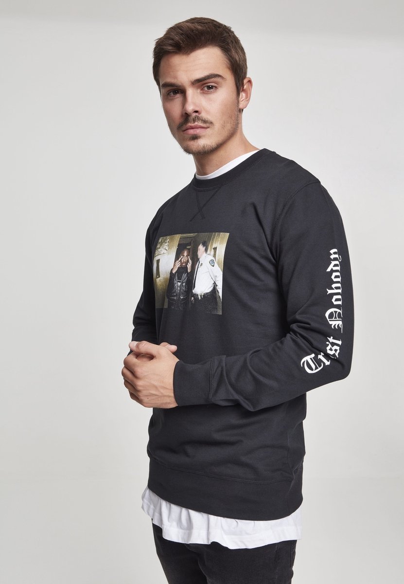 Mister Tee Tupac Tupac Trust Sweater/trui S Zwart