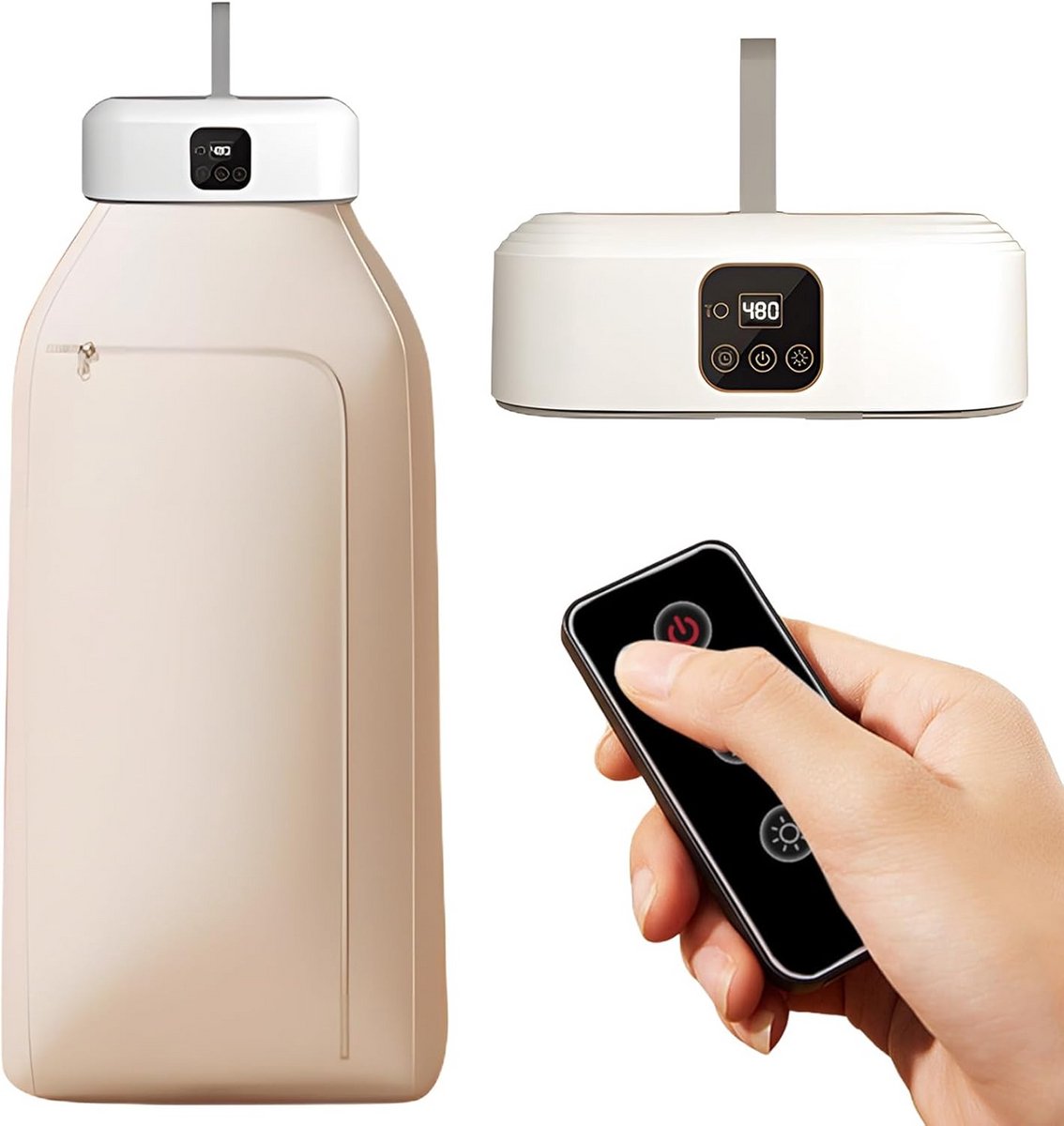 Compacte Vouwbare Wasdroger met Warmtepomp Elektrisch en Draagbaar voor Appartement & Reizen