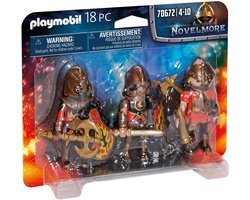 foto van PLAYMOBIL Novelmore Set van 3 Burnham Raiders - 70672