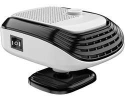 Autoverwarming, snelle verwarming van het interieur van uw auto in de winter, 12V kachelventilator voor ontwaseming en verwarming.