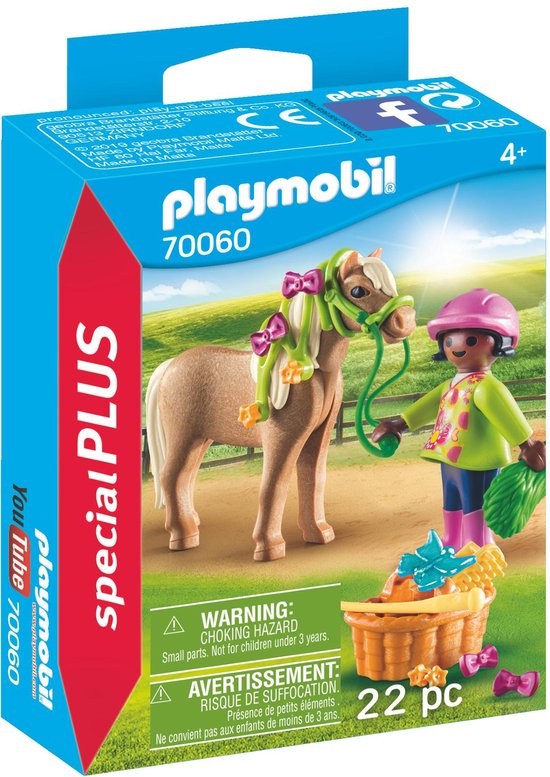 PLAYMOBIL Special Plus Meisje met pony - 70060