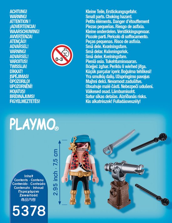 Canon Et 2 Flèches Playmobil Pirate - Pour Bateau, Thème Château/pirate, Occasion Bon état