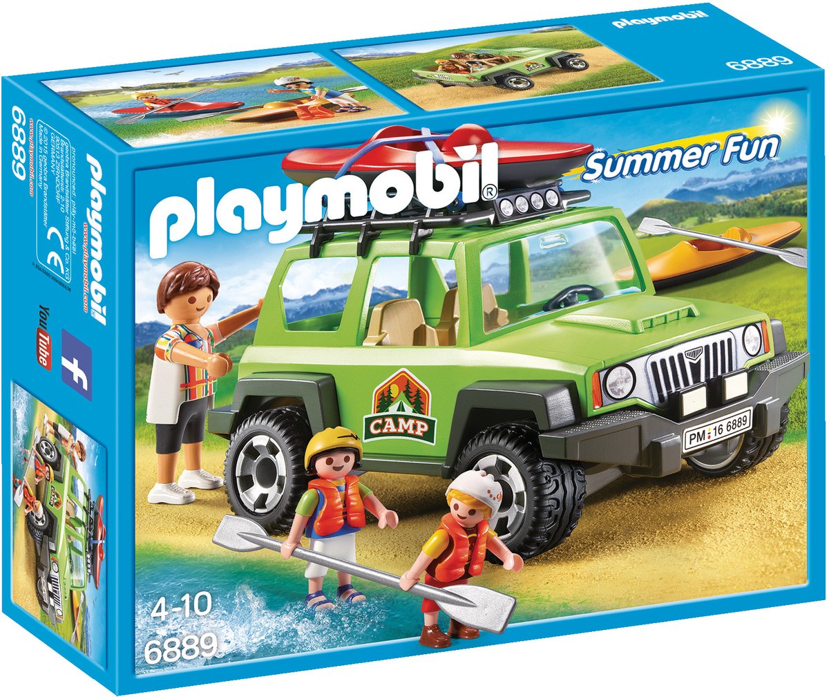 Playmobil Familieterreinwagen met kajaks - 6889 — afbeelding 10