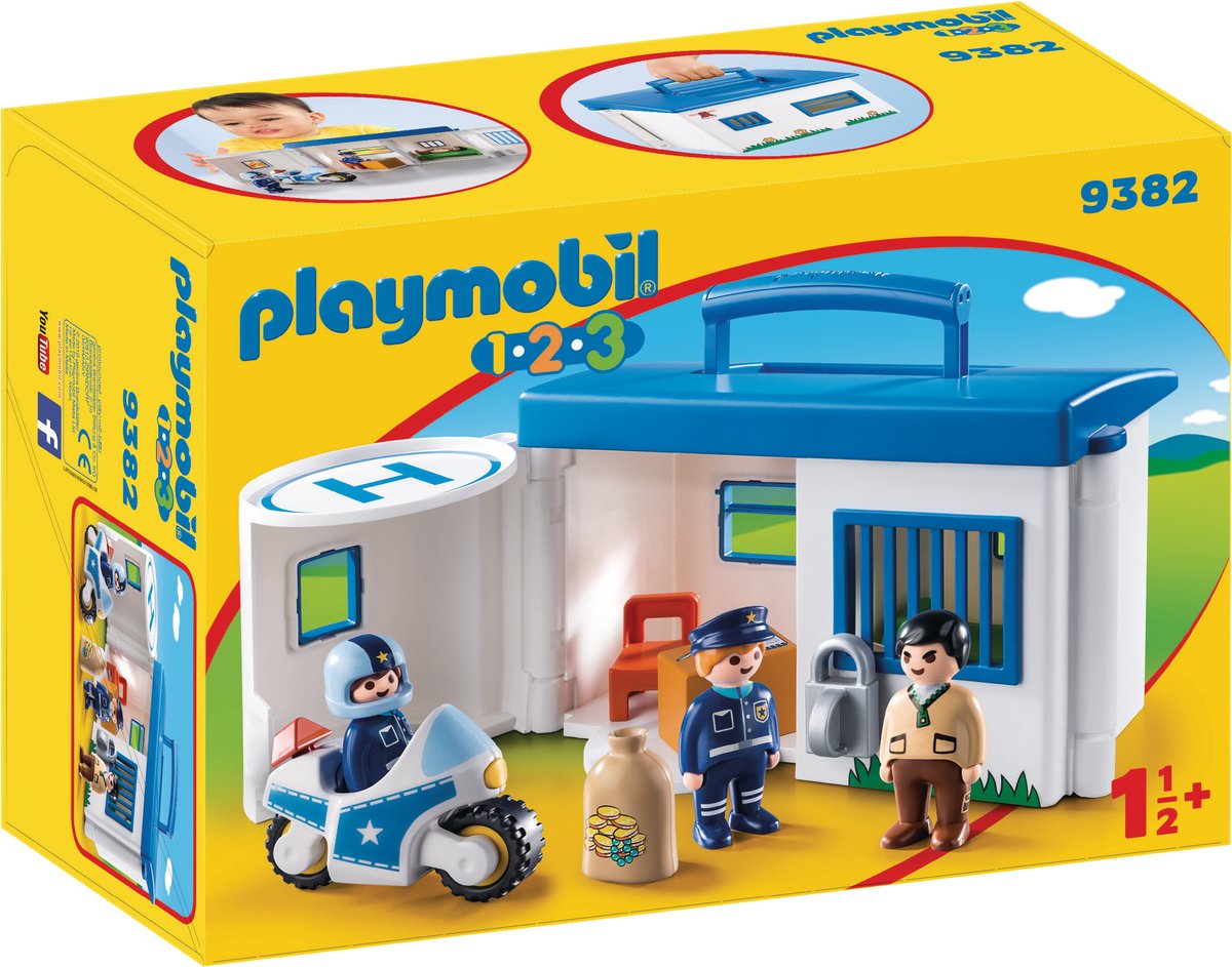 PLAYMOBIL  Meeneempolitiestation - 9382