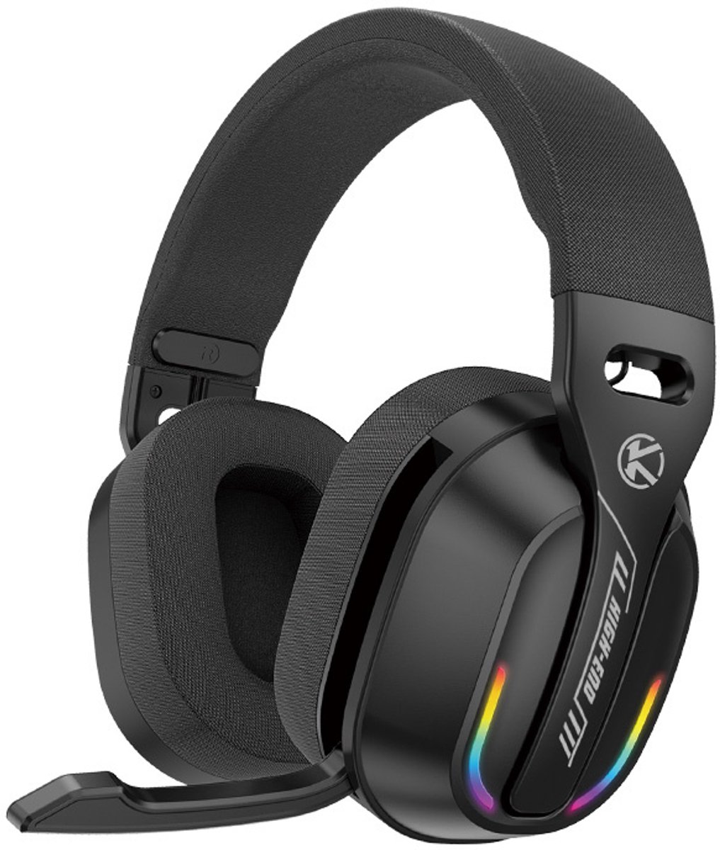 Ntech - Gaming Headset met Microfoon en RGB Light Zwart
