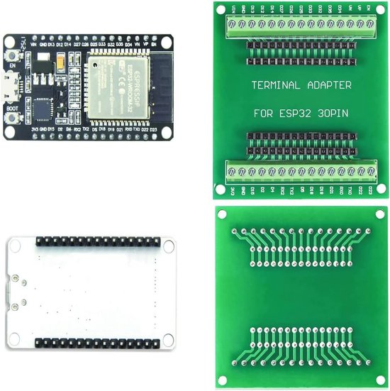 Dual-mode WiFi Bluetooth ESP32 Microcontroller met Breakout Board | bol