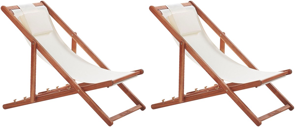 AVELLINO - Ligbed - Gebroken wit - Polyester