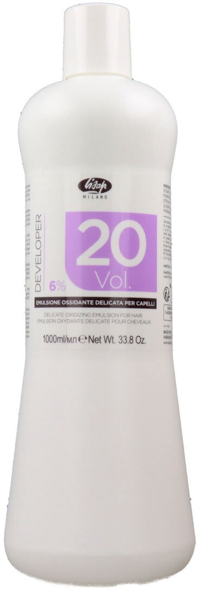 Onthullende Kleuremulsie Lisap 6% 20 Vol 1 L