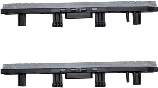 2x Schabstreifen Für Kärcher BR 30/4C – Gummi, Blau + Schwarz – Für Fliesen, Laminat & Holz – Ersatzteil 4.777-008
