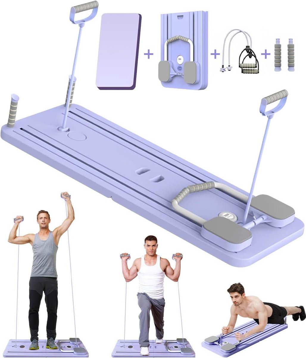 Opvouwbare Pilates Reformer Bank met - Product - €215,14