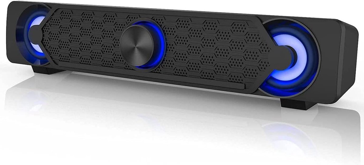 Soundbar Bekabeld en Draadloos Mini Speaker - Deze informatie moet worden opgevolgd. - €79,95
