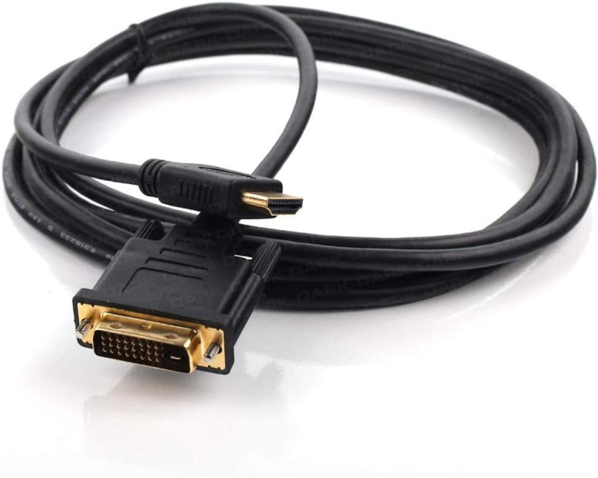 DVI-D naar HDMI Kabel 1.8 Meter Zwart - Digitale Video Kabel