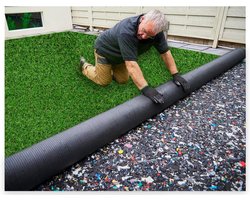 Waterdoorlatend Kunstgras Tapijt voor Buiten