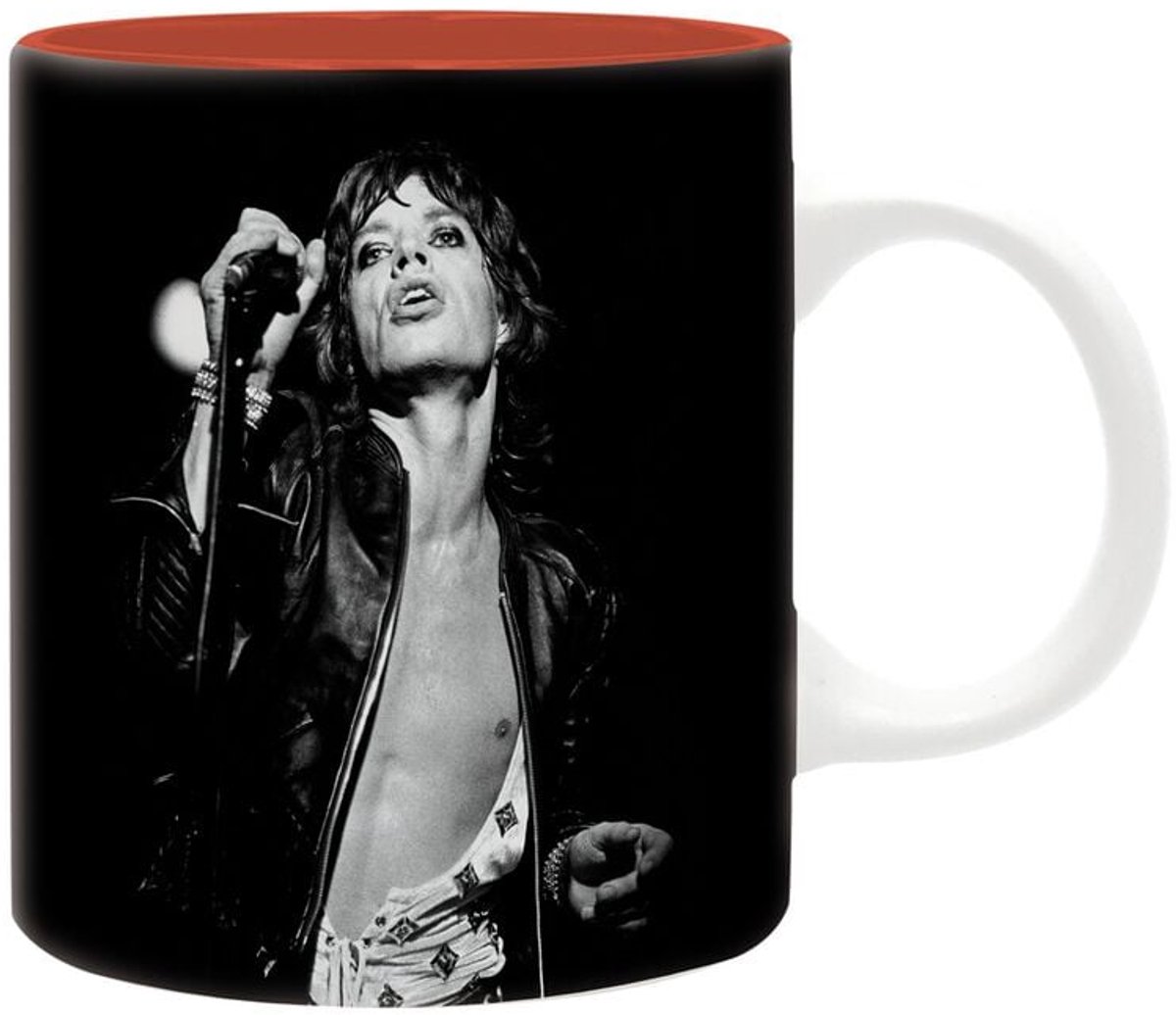 The Rolling Stones Jagger - Tasse mit Thermoeffekt Unisex Kop - rood/zwart/wit - Standard