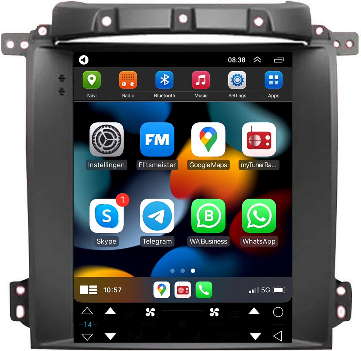 CarPlay autoradio geschikt voor Kia Sorento | 2002 t/m 2006 | Android 13 | Draadloos Apple CarPlay & Android Auto | 2GB + 32GB | 8-Core processor | Davilon | 2025 model | 2002 2003 2004 2005 2006 | Bluetooth & Wifi