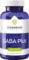 Vitakruid Gaba Plus Sublinguaal Voedingssupplement - 90 smelttabletten