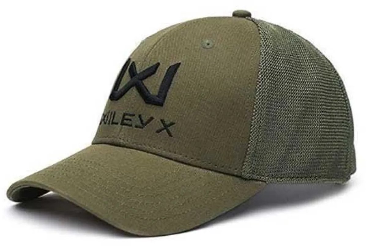 Wiley X J917 Trucker Pet Groen Man,Vrouw