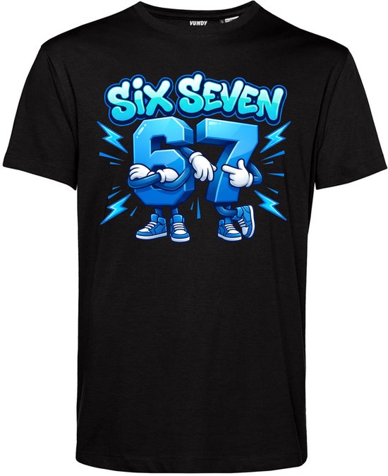 T-shirt kind Bro's Six Seven 67 | Six Seven 67 | TikTok Trend | Zwart ...