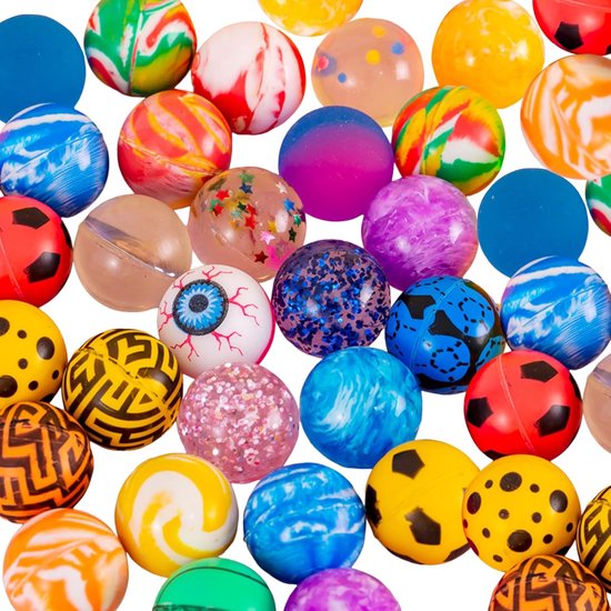 Flummies Flummies voor kinderen 25 mm springballen - kinderverjaardag cadeau ...