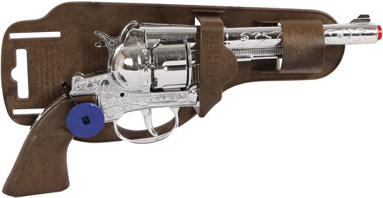 Gonher Revolver - Speelgoed pistool voor kinderen en volwassenen - 12-schots