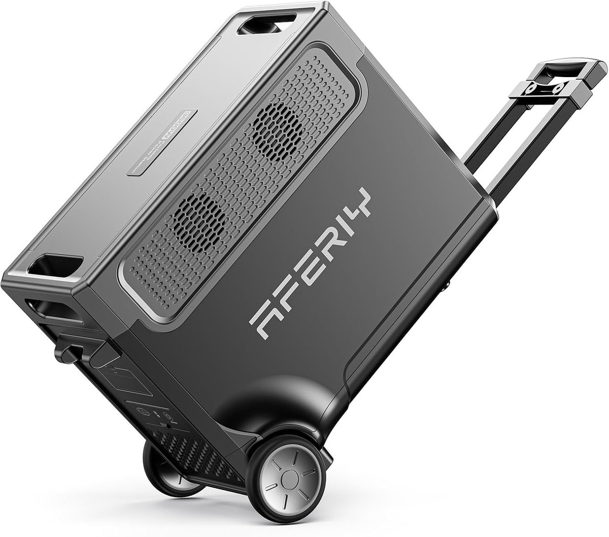 AFERIY Draagbare generator 3600W 3048Wh - ≤10 ms Pro-Grade UPS - 30 dB fluisterstille werking - LiFePO4 Baterij - App-besturing - Snelladen in 1 - 5u - Uitbreidbare capaciteit