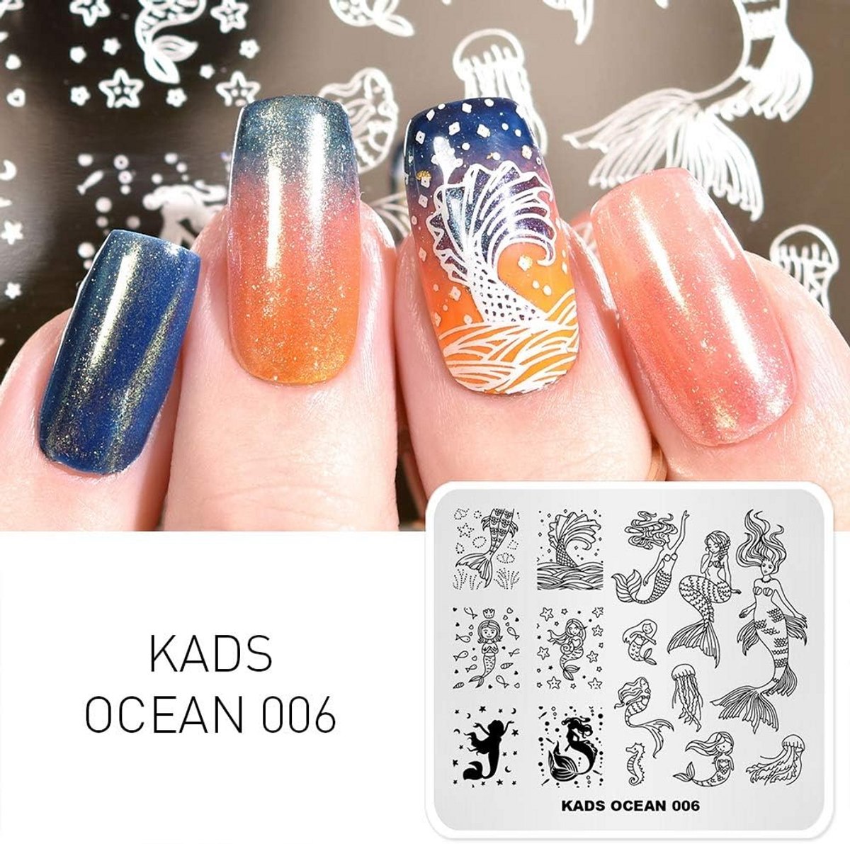 Nail Art Stempel Platen met Schattige Dierontwerpen voor Nageldecoratie