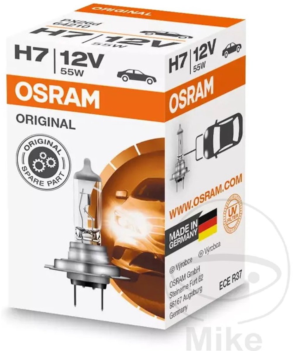 Osram Original Line halogeenlamp - H7 Autolamp - 12V – foto 7