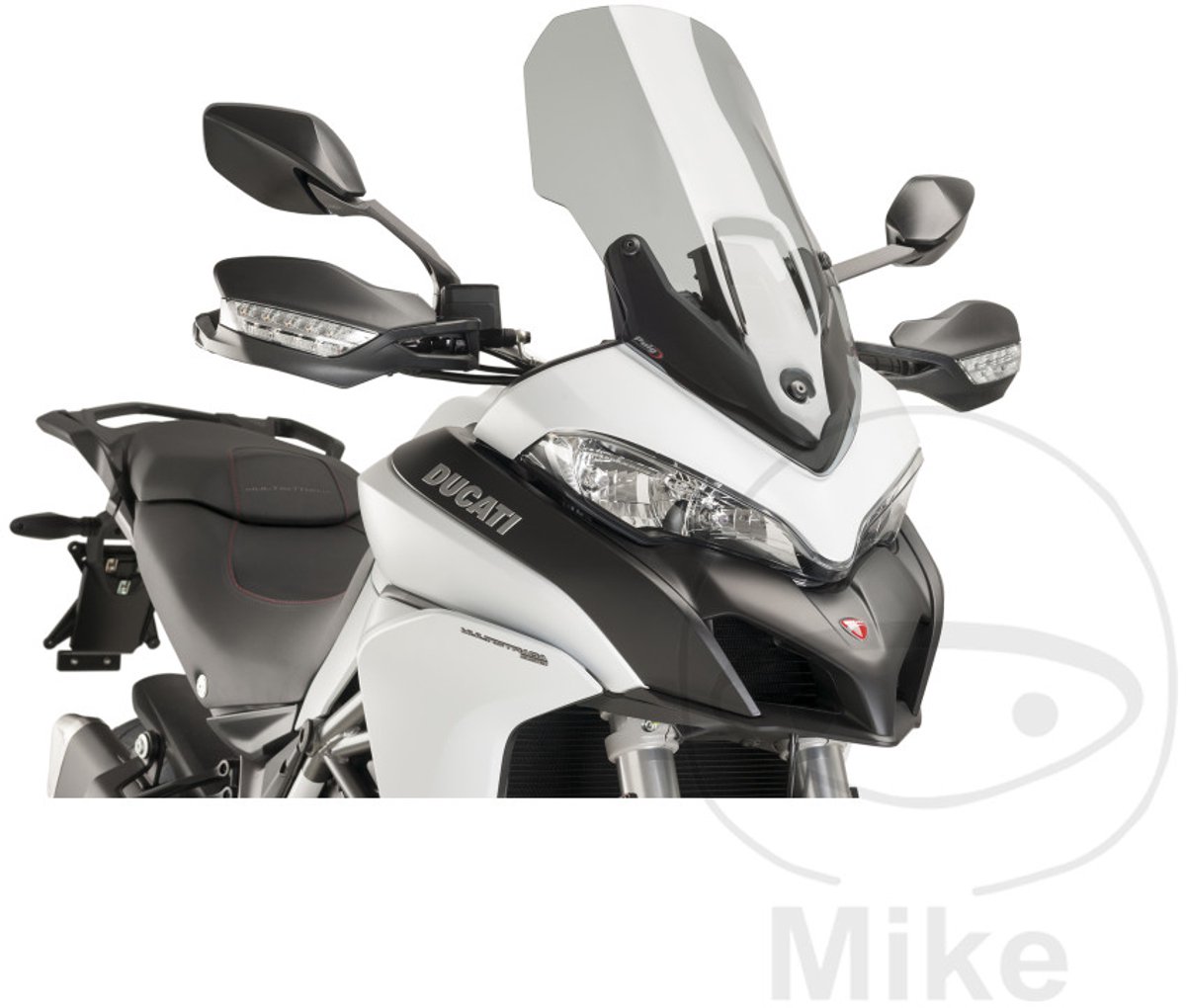 Puig Touring Ducati Multistrada 1200/enduro/enduro Pro/s&multistrada 1260/enduro/pikes Peak/s/s D Air&multistrada 950 Voorruit Zwart