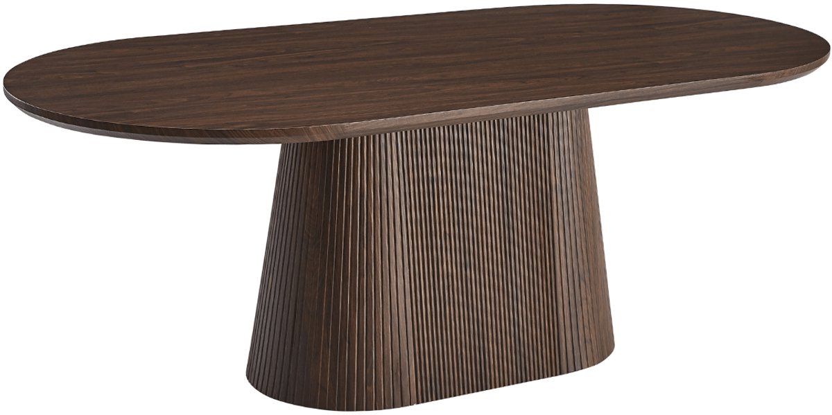 DS4U - Toki eettafel ovaal 200 cm - walnoot