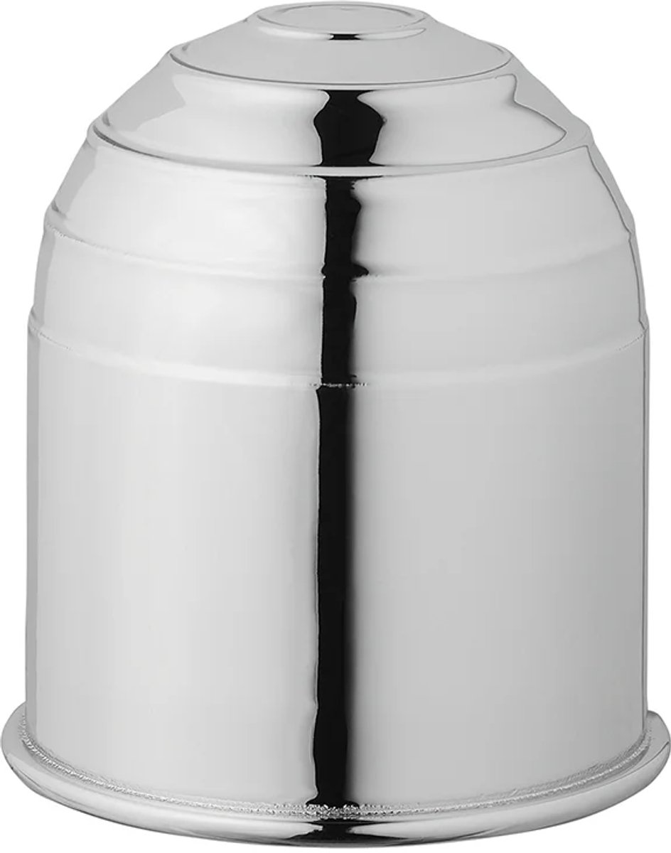 VCTparts® Trekhaakdop Kunststof Universeel voor Trekhaakkogel - Chroom Zilver