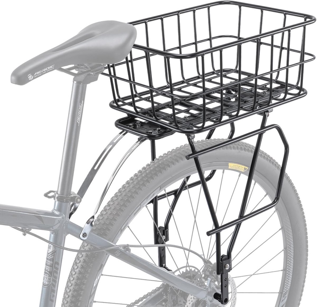 Fietstas voor Achterbagagedrager met Reflector - 27 kg Draagvermogen - Geschikt voor 26-29 inch Fietsen