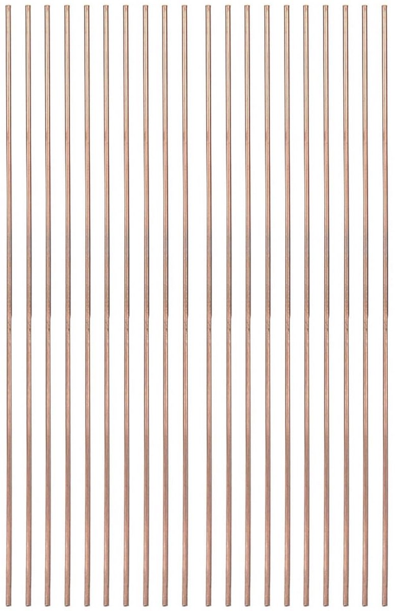 20 Stuks Ronde Lasdraad van Fosforkoper - Lage Temperatuur Lassen voor Airconditioners en Koelkasten