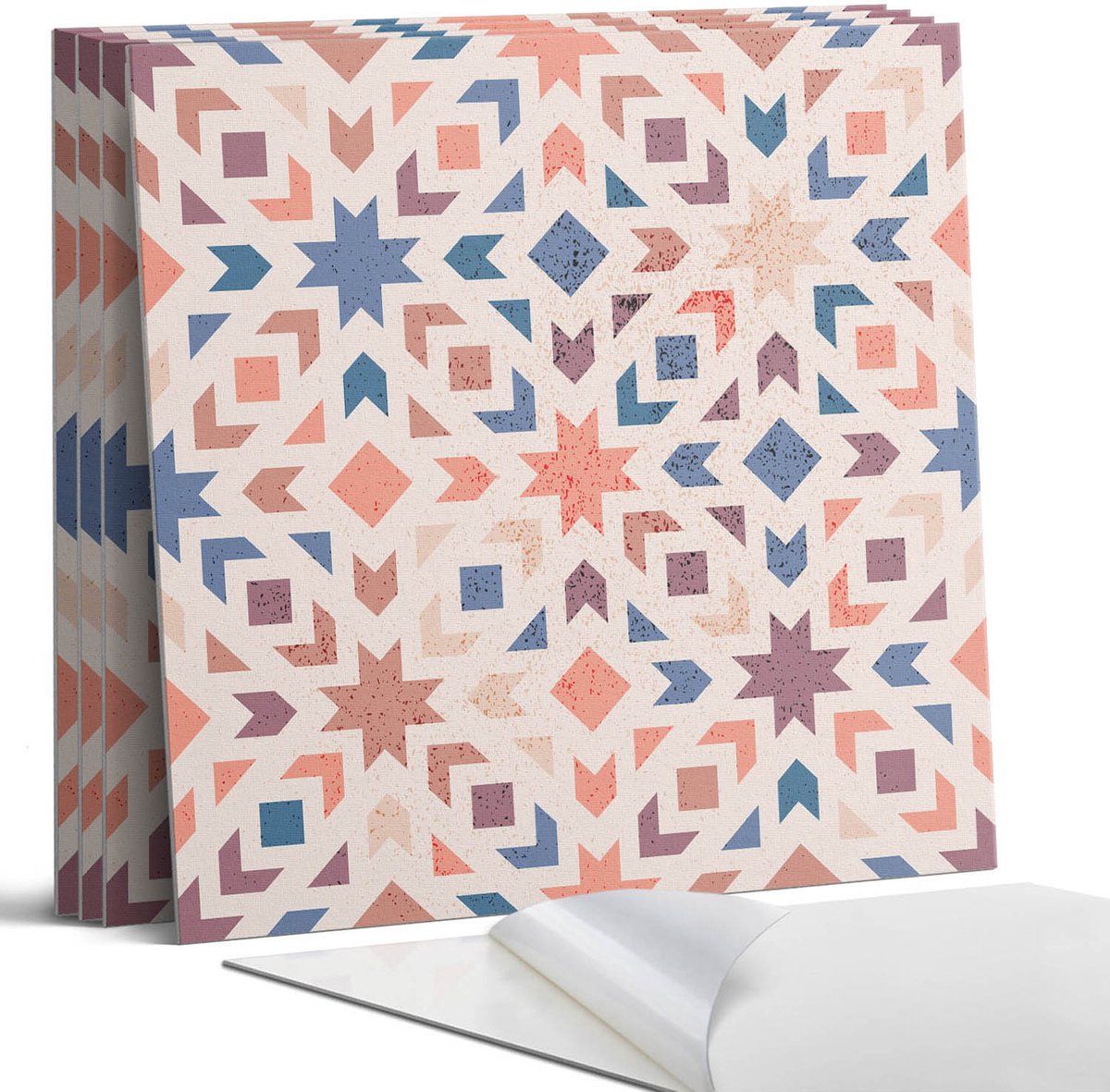 Coloray Wandpanelen Zelfklevend - Geometrische patronen in harmonie Zelfklevende Wandpanel