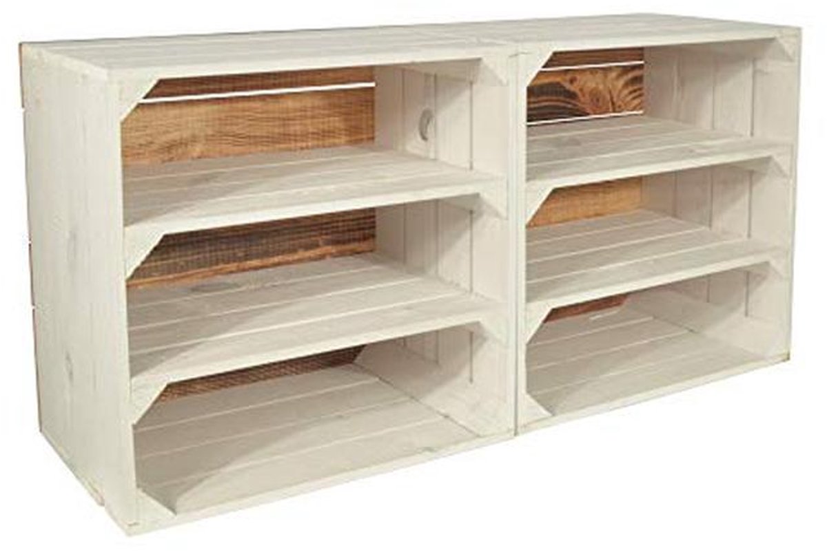 Elegante houten wijnrekken voor optimale opslag - Stapelbaar voor elke ruimte